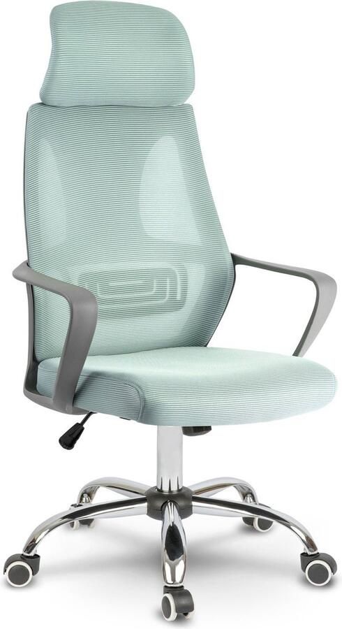 Sofotel Micro mesh bureaustoel Praag lichtblauw - Foto 2