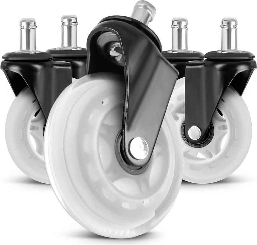 Sofotel Rubberen wielen voor transparante fauteuils 5 st