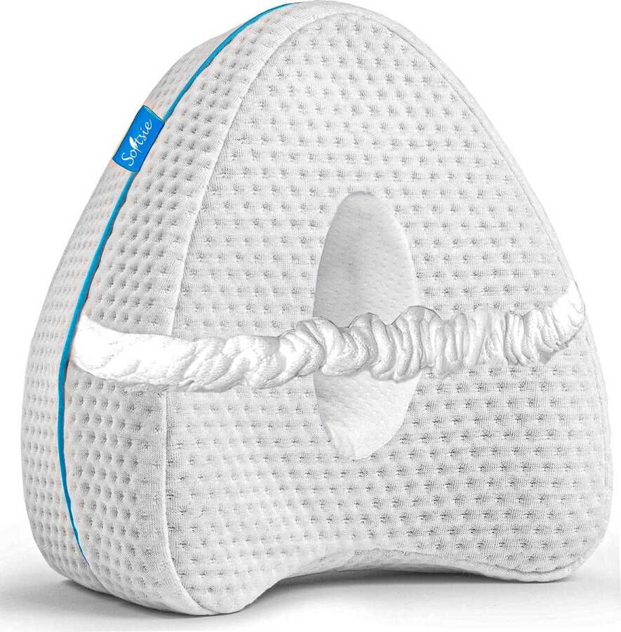 Softsie Kniekussen Voor in Bed Beenkussen Orthopedisch Kniekussens Knie Kussen Zijslaapkussen - Foto 1