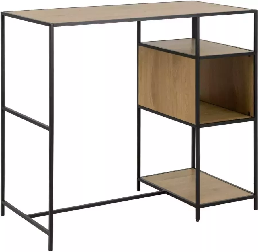 Sohome Bartafel 'Joannie' Eiken en metaal 120 x 60cm