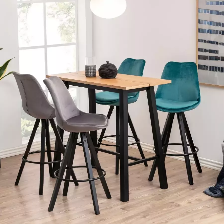 Sohome Bartafel 'Jaquana' 117 x 58cm kleur zwart