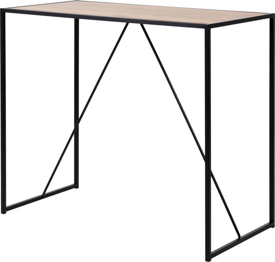 Sohome Bartafel Joannie 120 x 60cm eiken zwart