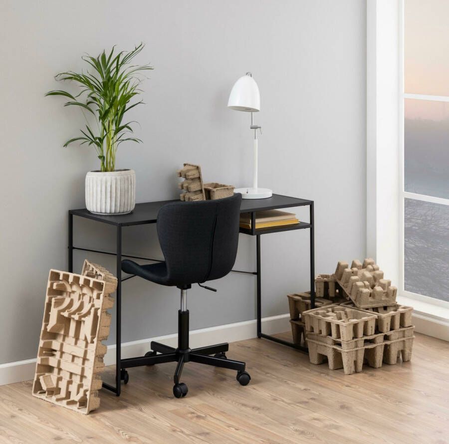 Sohome Bureau 'Joannie' 110 x 45cm kleur zwart