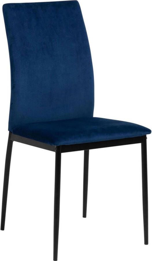 Sohome Eetkamerstoel set van 4 Sabreen Blauw