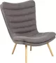 Sohome Fauteuil 'Kayley' Stof kleur Grijsbruin - Thumbnail 1