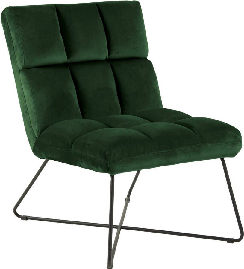 Sohome Fauteuil Wendolyn Velvet Groen