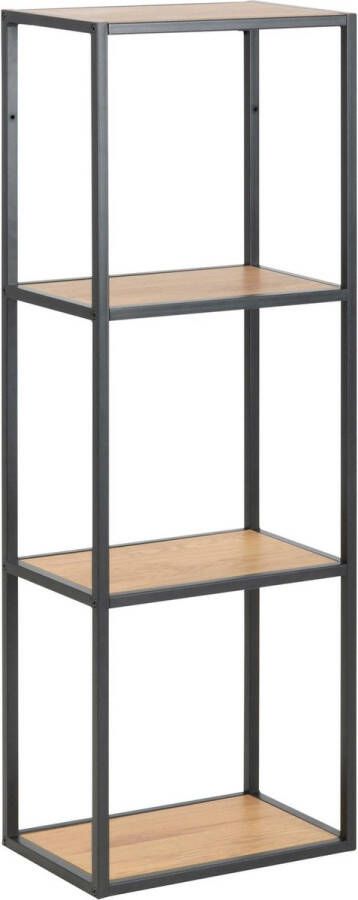 Sohome Hangend Wandrek Joannie Eiken en metaal 108 x 37cm