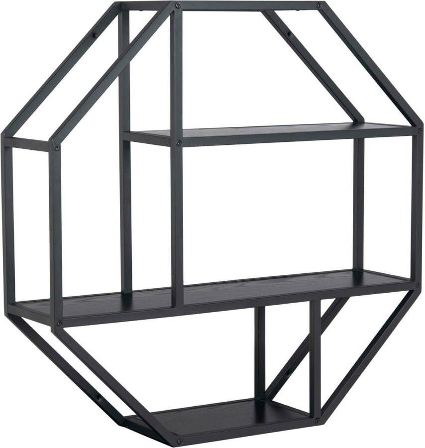 Sohome Hangend Wandrek Joannie Essen en metaal 77 x 77cm