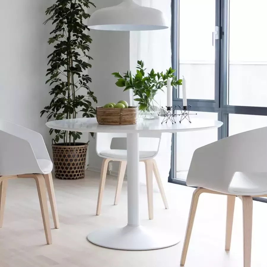 Sohome Interstil Ronde Eettafel 'Eboney' 110cm