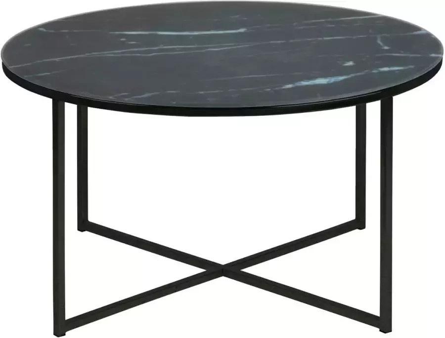 Sohome Ronde Salontafel 'Aubri' Ø80cm kleur Zwart