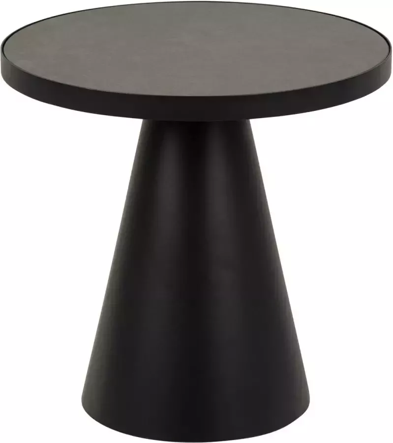 Sohome Salontafel 'Latressa' Keramiek 46cm kleur Zwart