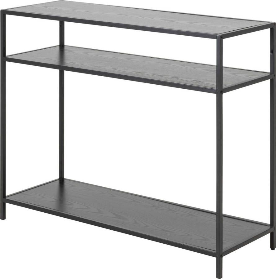 Sohome Sidetable 'Joannie' 100 x 35cm kleur Zwart