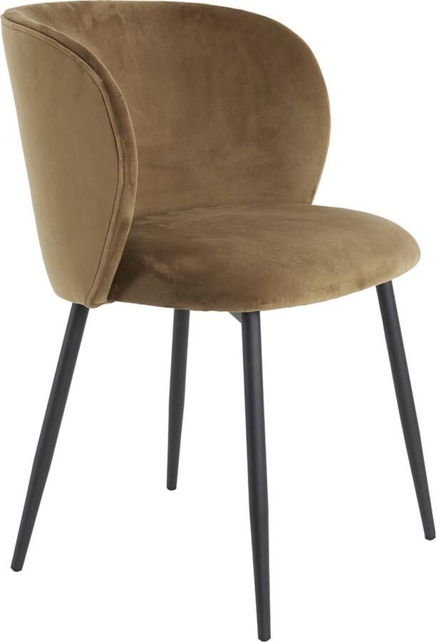 Sohome Draaibare Barkruk set van 2 Larell Chenille Zand zithoogte 59-80cm