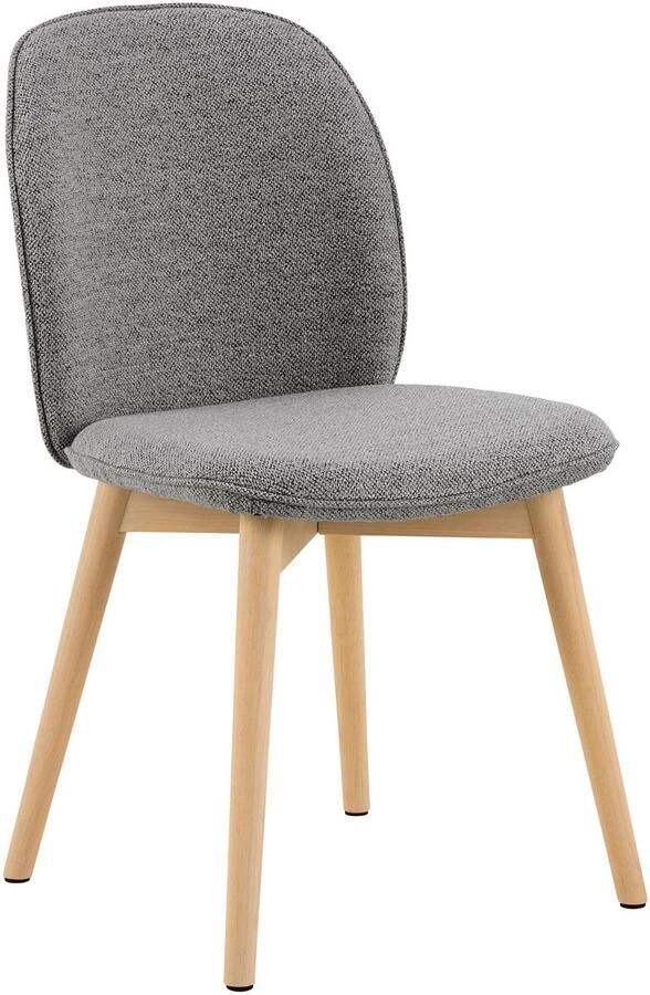 Sohome Eetkamerstoel set van 2 Llewellyn Bouclé Grijs