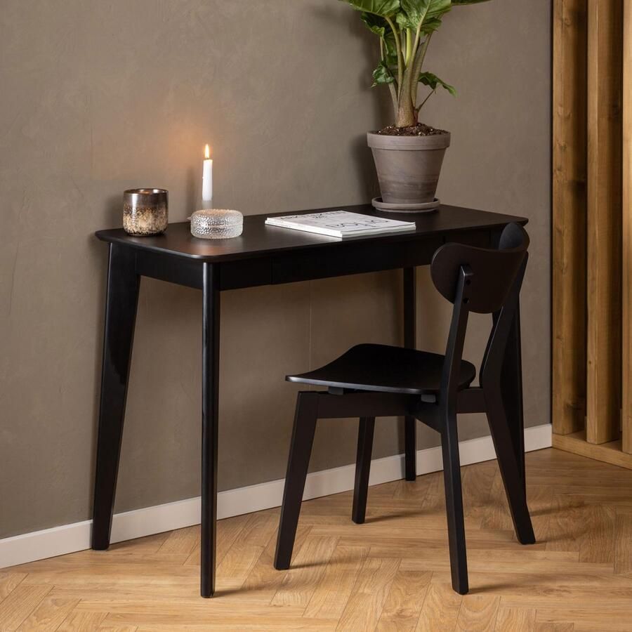 Sohome Bureau Kennita 100 x 50cm Zwart