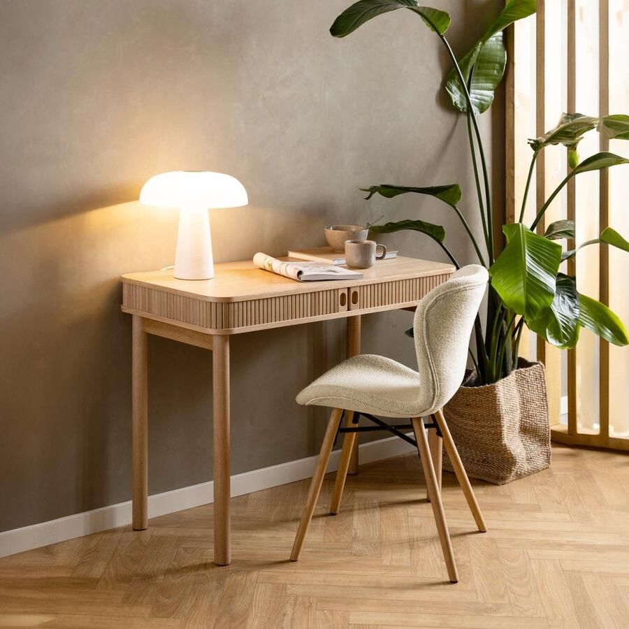 Sohome Bureau Alandria Eiken 100 x 50cm Naturel