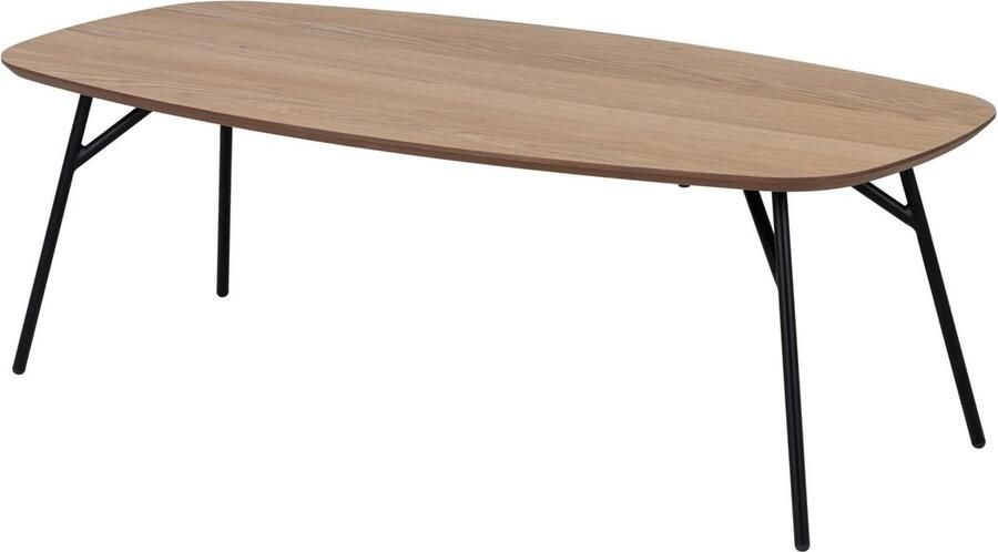 Sohome Deens Ovale Salontafel Jacqulene Eiken 120 x 60cm Naturel Ovaal