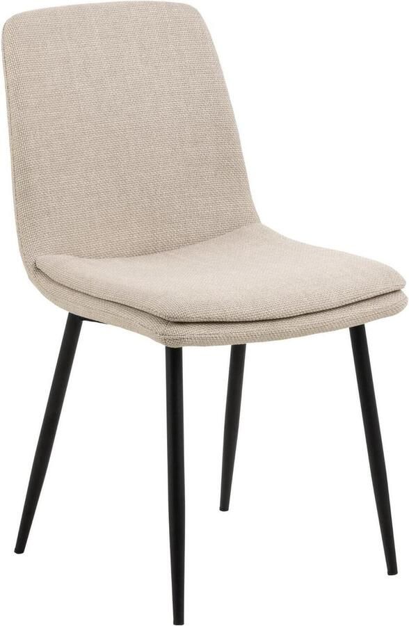 Sohome Eetkamerstoel set van 4 Beauregard Beige - Foto 2