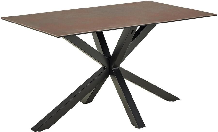 Sohome Eettafel Samona Keramiek 135 x 80cm Bruin
