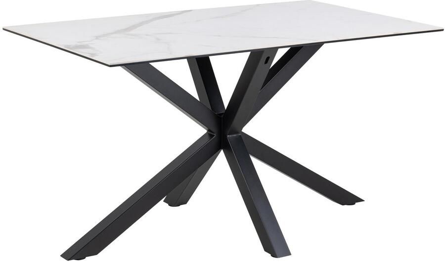 Sohome Eettafel Samona Keramiek 135 x 80cm Wit