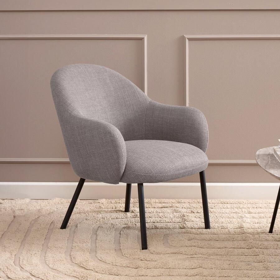 Sohome Fauteuil Sunshine Structuurstof Grijs Bruin