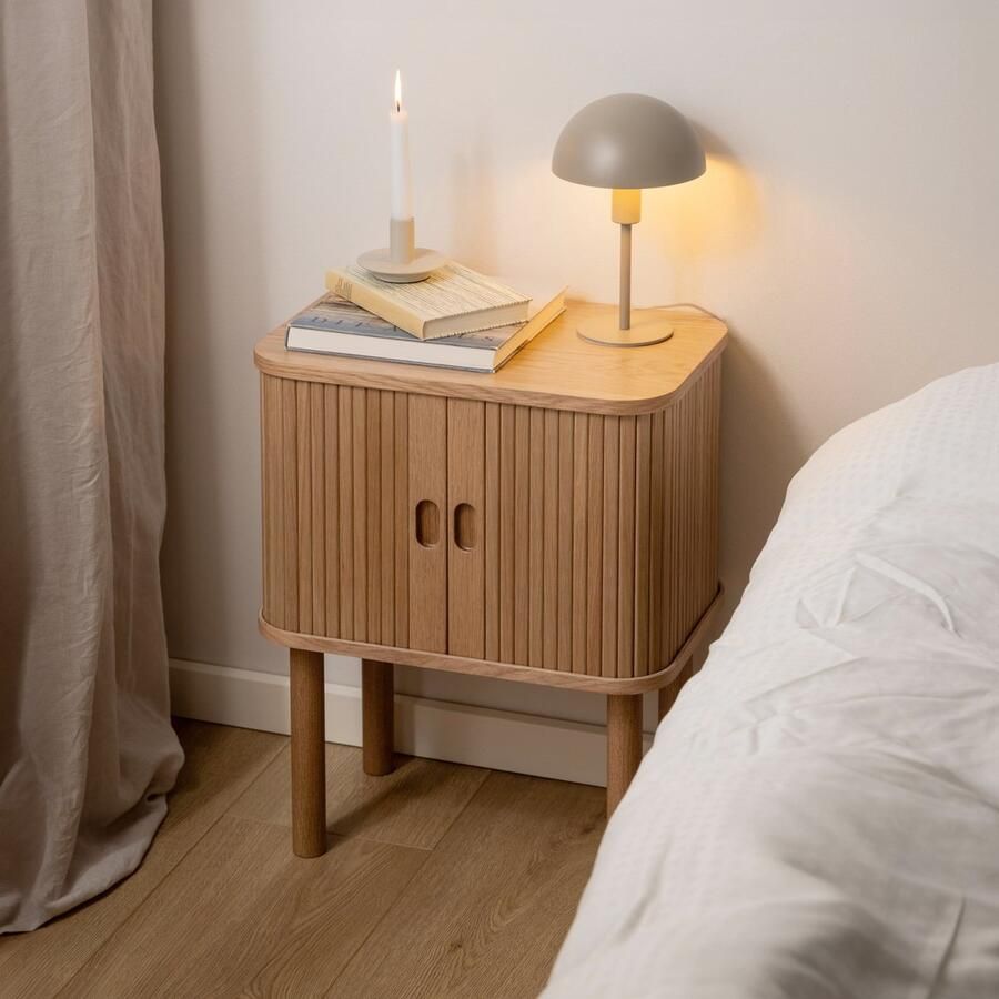 Sohome Nachtkastje Alandria Eiken Naturel Japandi