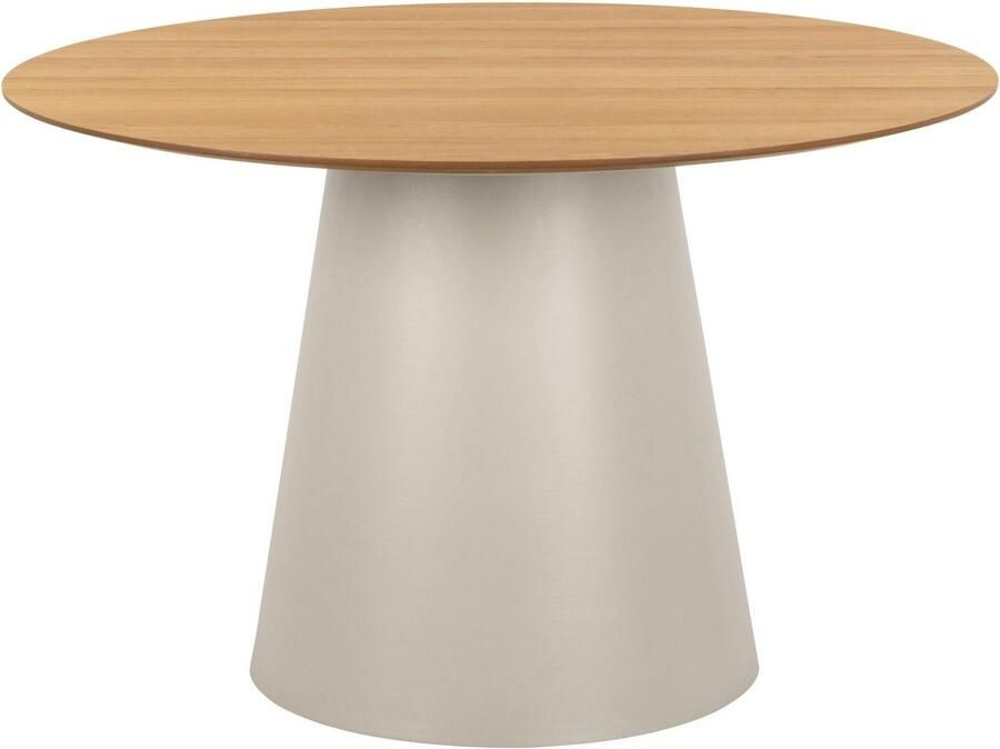 Sohome Ronde Eettafel Latressa Eiken 120cm Grijs