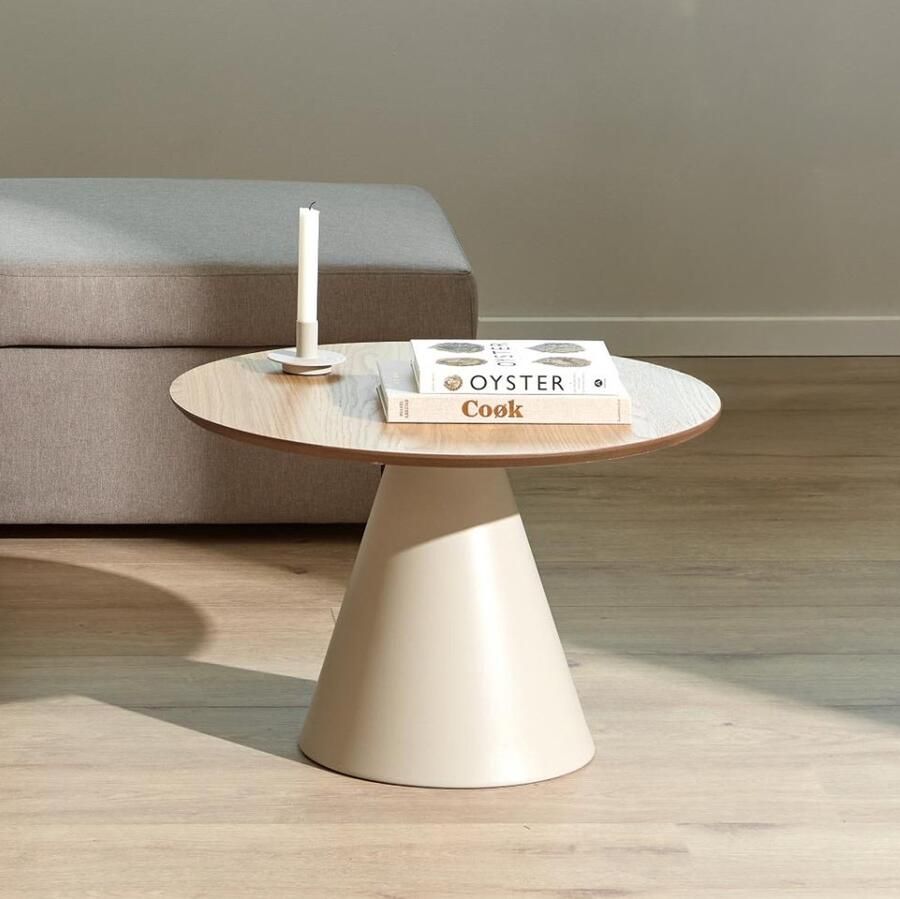 Sohome Ronde Salontafel Latressa Eiken 65cm Naturel