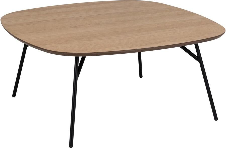 Sohome Salontafel Jacqulene Eiken 90 x 90cm Naturel Organisch