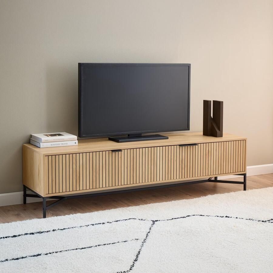 Sohome TV-meubel Kiyonna Eikenhout 176cm