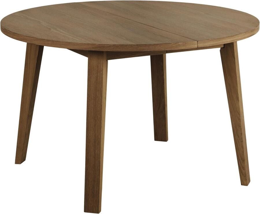 Sohome Uitschuifbare Ronde Eettafel Korry Eiken 120 170 220 x 120cm