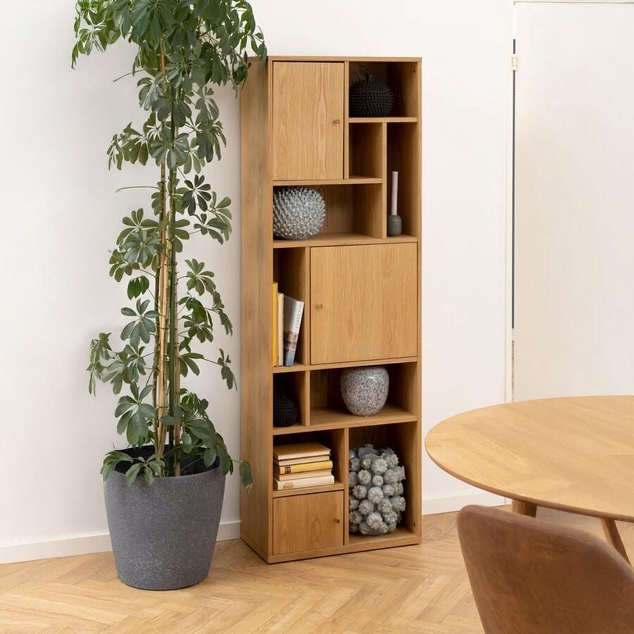 Sohome Wandkast Jejuan Eiken 180 x 61cm