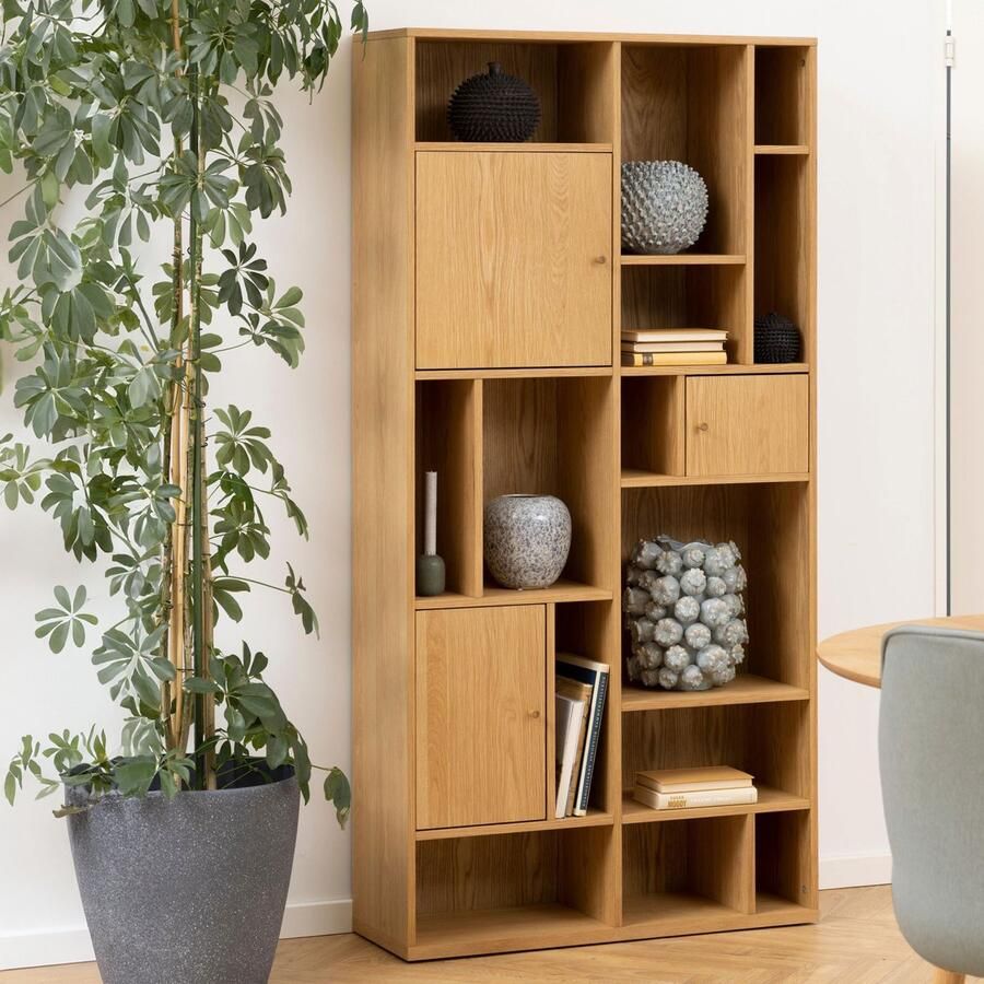 Sohome Wandkast Jejuan Eiken 180 x 90cm