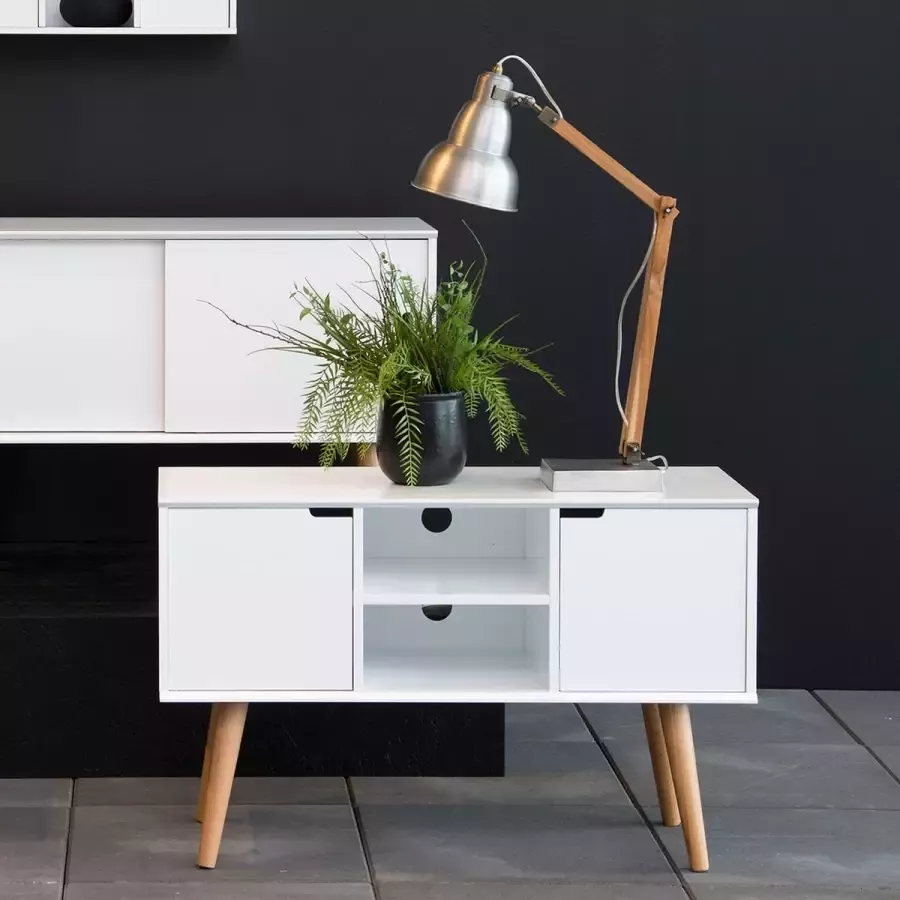 Sohome Tv-meubel 'Chauncy' kleur wit