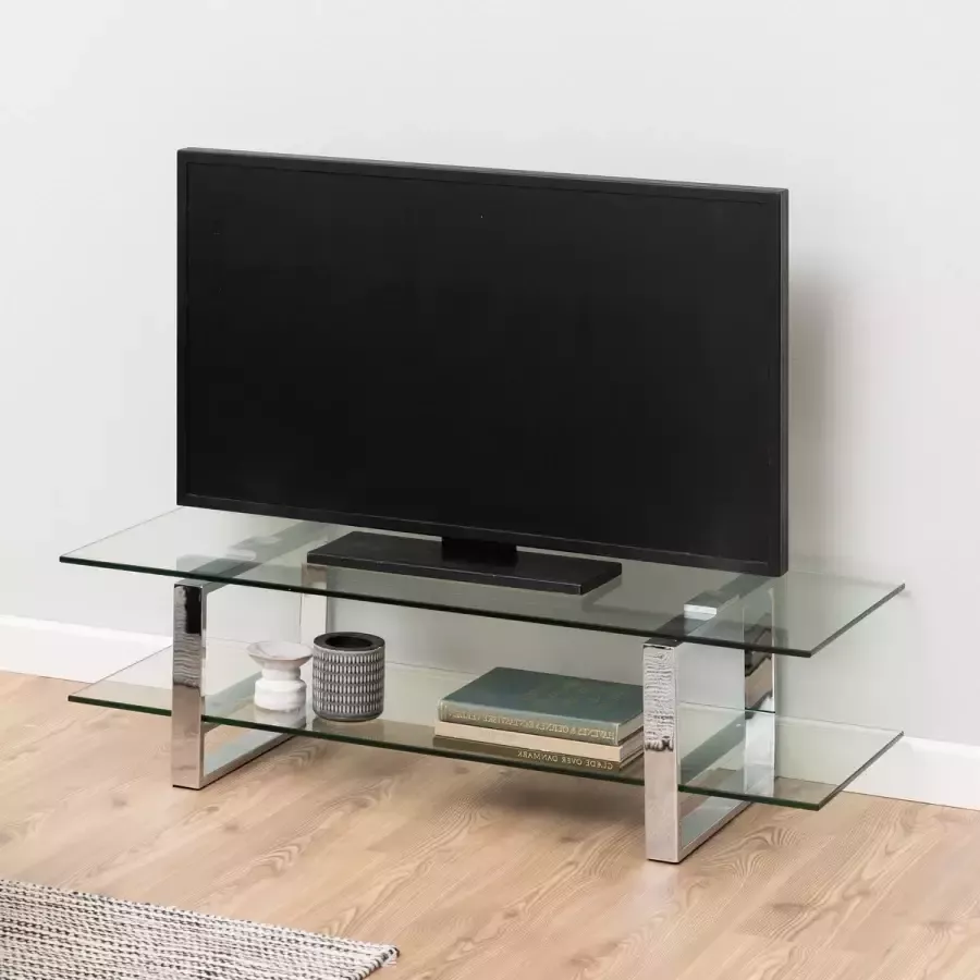 Sohome TV-meubel 'Matalie' 120cm kleur Chroom