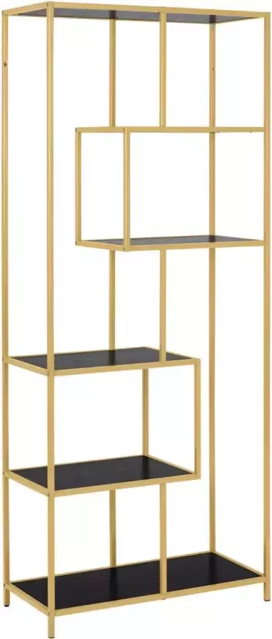 Sohome Wandrek 'Holger' Essen en metaal 185 x 77cm kleur Zwart Goud