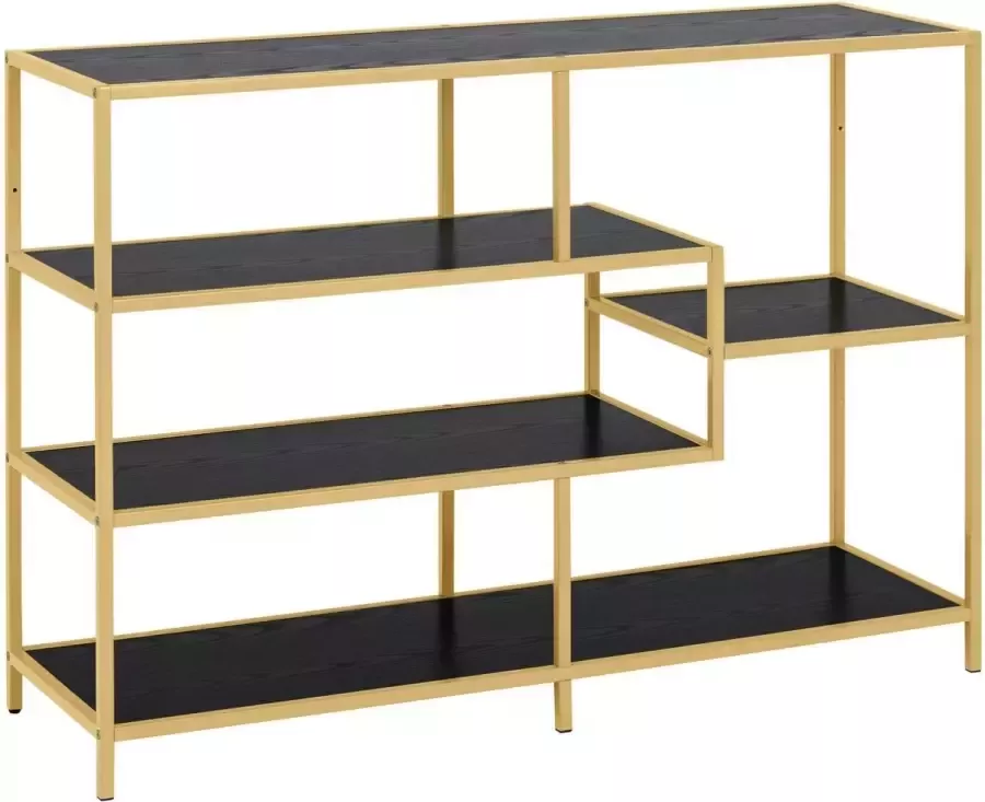 Sohome Wandrek 'Holger' Essen en metaal 78 x 114cm kleur Zwart Goud