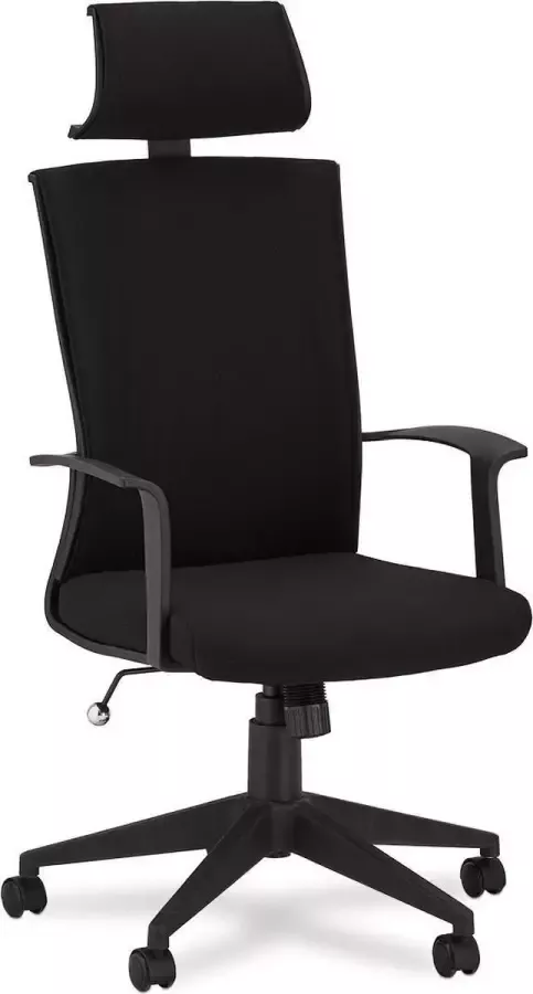 Hioshop Bock kantoorstoel zwart. - Foto 1