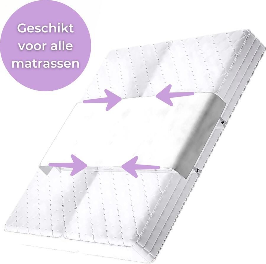 Solvon Matraswig Liefdesbrug Bedbinder Verstelbare Matrasbinder Geschikt voor alle bedden