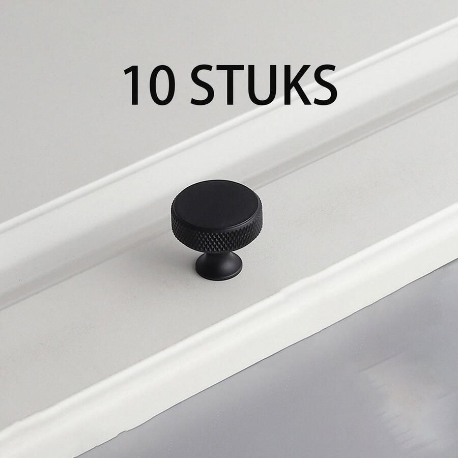 Somstyle Kastknoppen Set 10 Stuks Ø 30 MM Deurknoppen voor Kasten Meubelknop Handgreep Goudkleurig - Foto 2