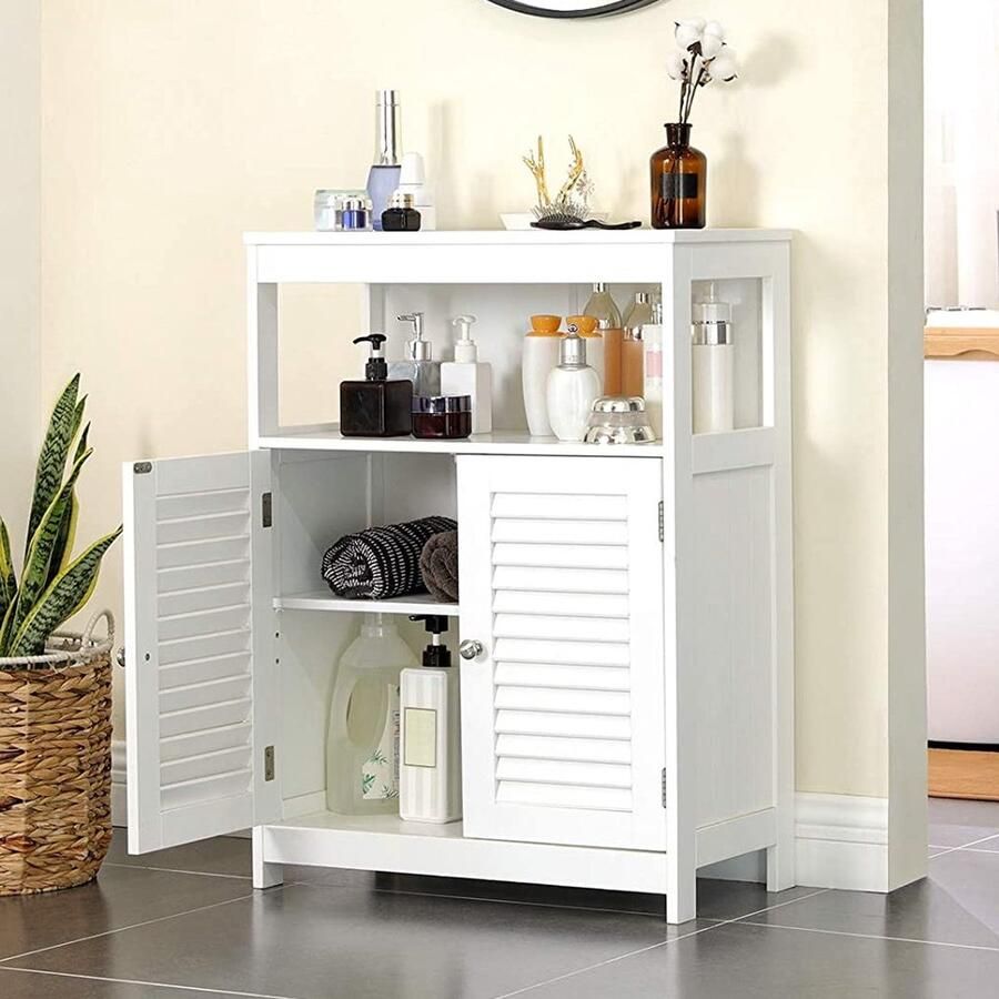 Songmics Badkamerkast Maggy 60cm wit