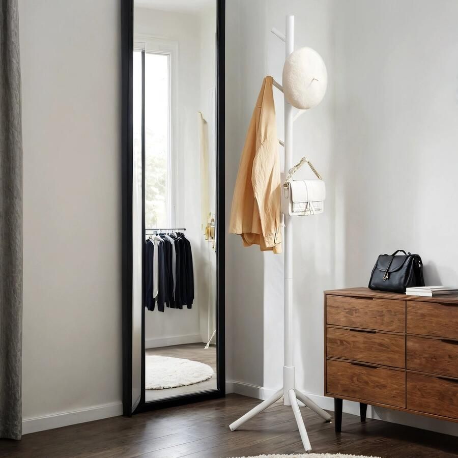 Songmics Kapstok – Massief Hout – Boomvorm – Natuurlijk en Stabiel