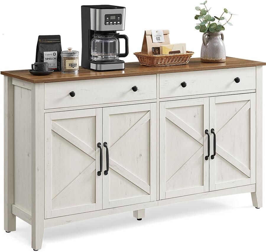 Songmics Keukenkast – Met Lades – 40 x 140 x 80 cm – Grote Opslag