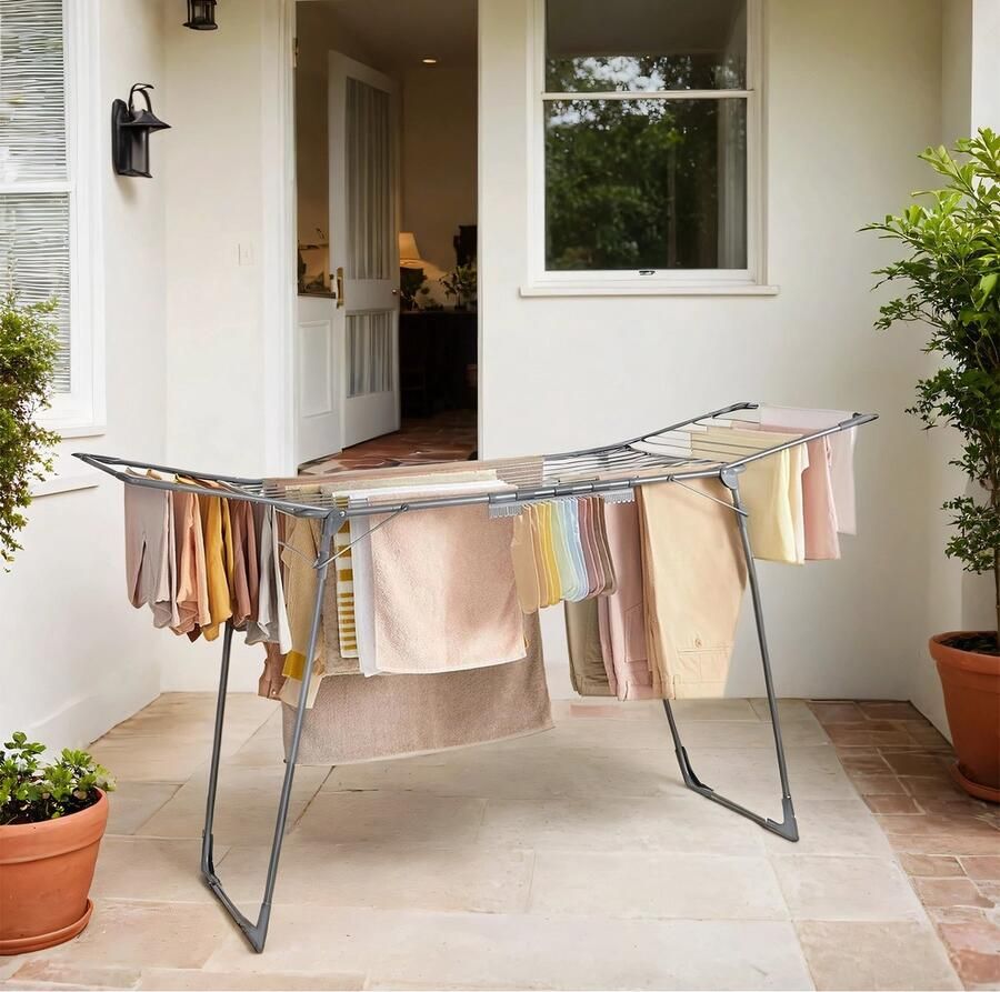 Songmics Kledingrek – Ruimtebesparende Droger – Praktische Wasdroger