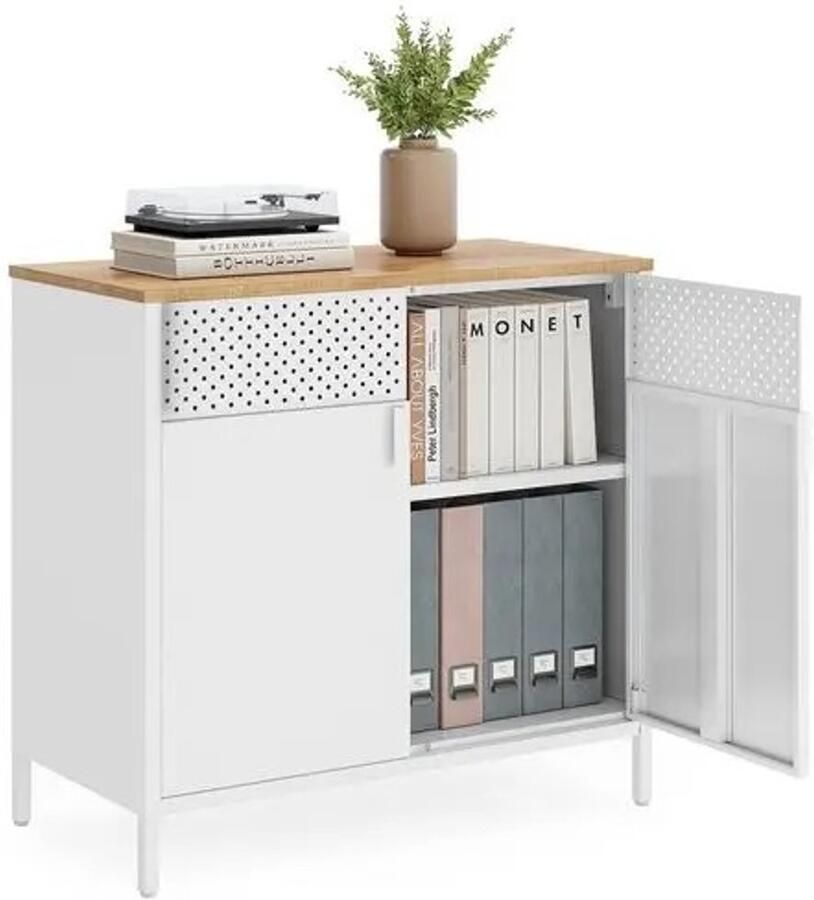 Vinsetto RoyaLuxe Mobiele Print Standaard Zwart Print Tafel Print Kastje Organizer Printer Printers Kast Kastje Kasten Tafeltje Tafel Tafels Opbergkast Opbergkastje Opberg Kasten Kantoor Organizer Organizers