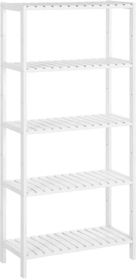 Songmics VidaLuxe Keukenkast Badkamerkast Boekenkast Garderobe Kast 5 Tier Keukenkastje Keukenrek Rek Rekken Organizer Organizers Keuken Kast Keuken Kast Kastje Kasten Opbergkasten Opbergrek