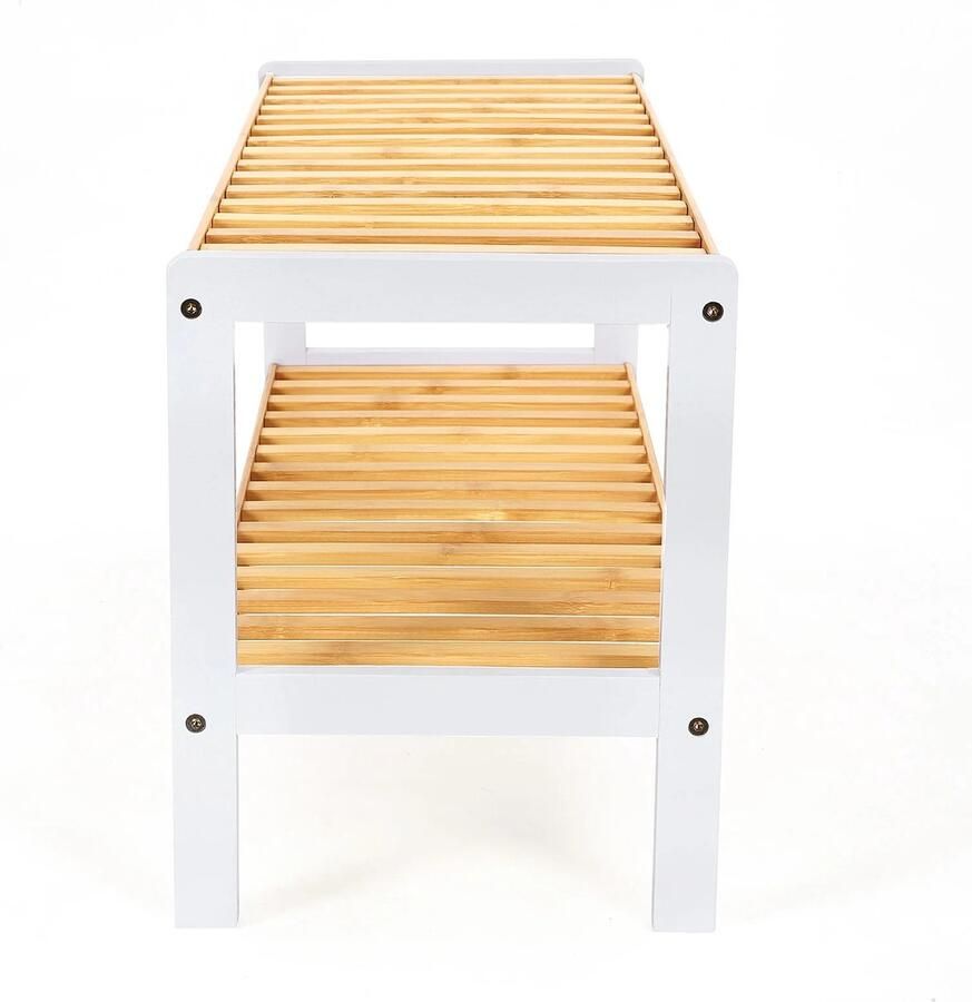 Songmics VidaLuxe Opbergrek Opberg Rek Schoenenkast Schoenenorganizer Schoenen Kast Schoenenrek Rek Woonkamer Kast Kastje Opberg Kast Opbergkastje Organizer Organizers Garderobe Kast