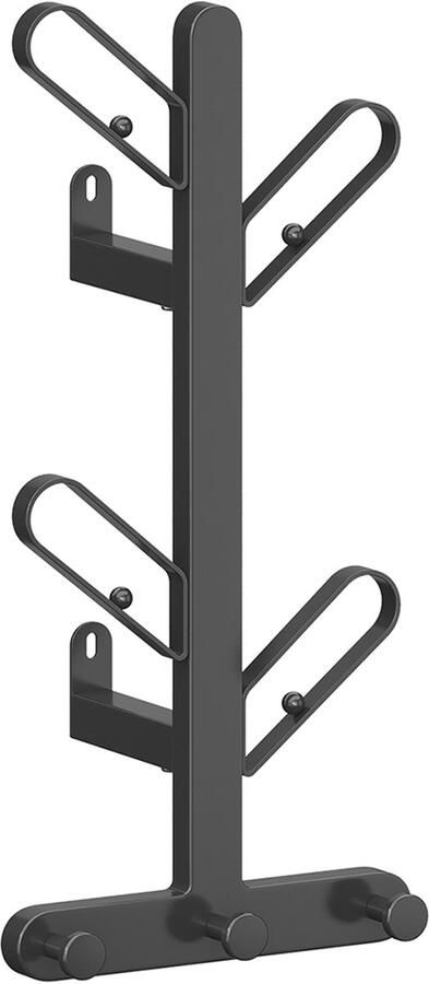 Songmics Wandkapstok – Boomvormig – 7 Haken – Inktzwart – Modern Wandmeubel
