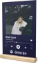 Songr Spotify Muziek Bordje Blind Spot Maddie Zahm 20x30 Blauw Dibond Aluminium Plaat Cadeau Tip voor Man en Vrouw - Thumbnail 3