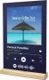 Songr Spotify Muziekbordje Parasol Paradise Sunrise Collective 20x30 Blauw Dibond Aluminium Plaat Cadeau Tip voor Man en Vrouw - Thumbnail 2